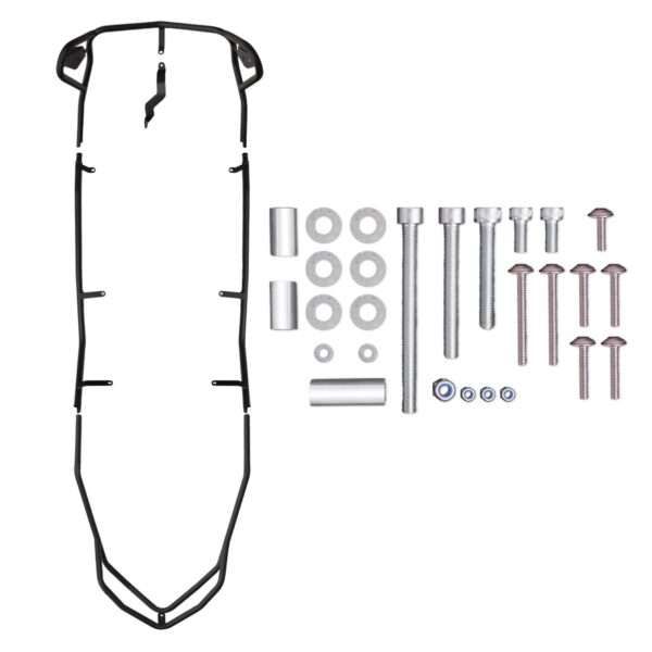 Crash bar (negru) - Yamaha NMAX 125 / NMAX 155 2025