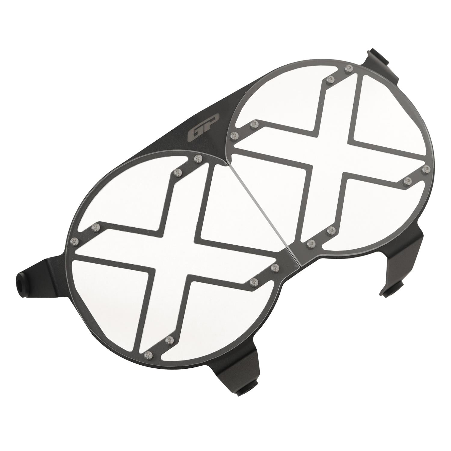 Protecție far (negru) - Ducati DesertX 2022-2025