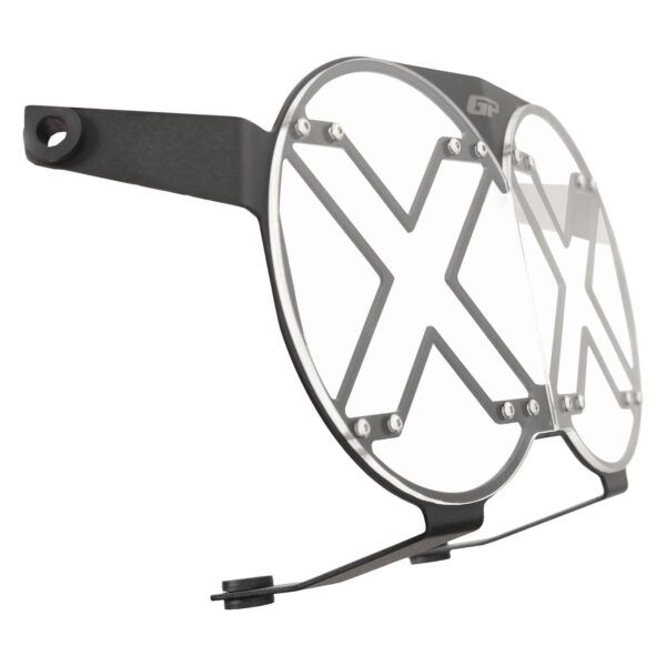 Protecție far (negru) - Ducati DesertX 2022-2025