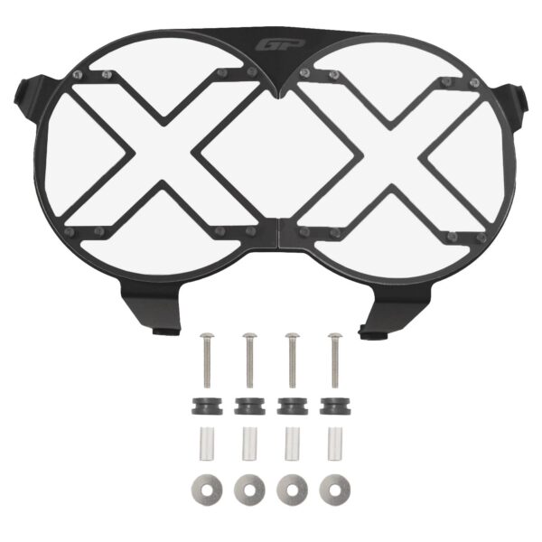 Protecție far (negru) - Ducati DesertX 2022-2025