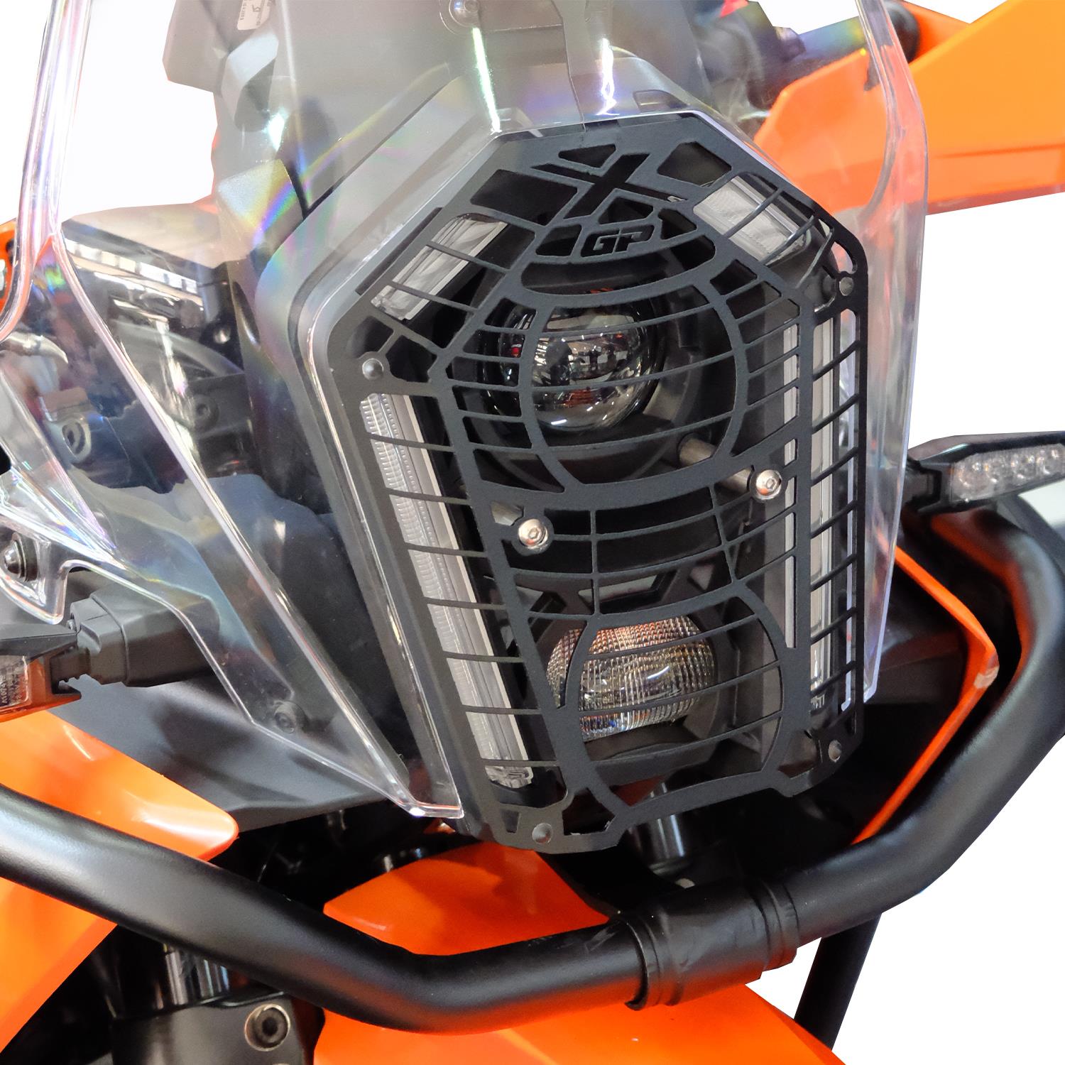 Protecție far (negru) - KTM 390 Adventure X 2025