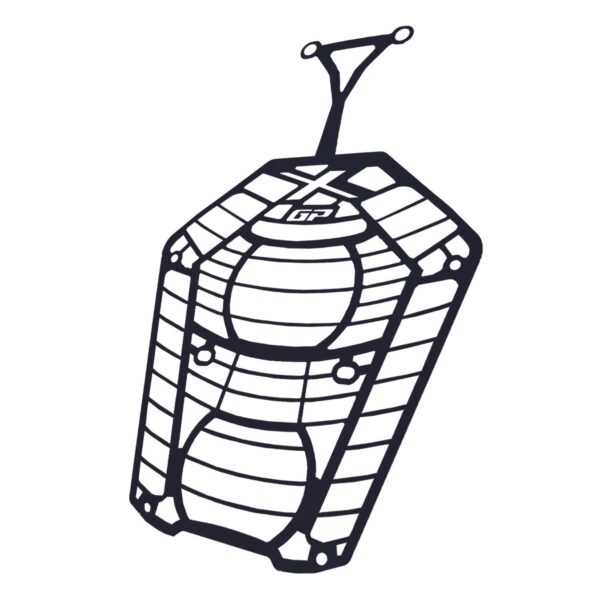 Protecție far (negru) - KTM 390 Adventure X 2025