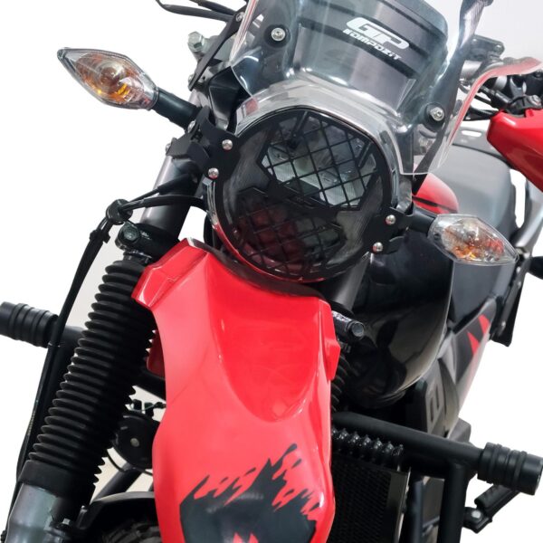 Protecție far (negru) - Hero Xpulse 200  2020-2023