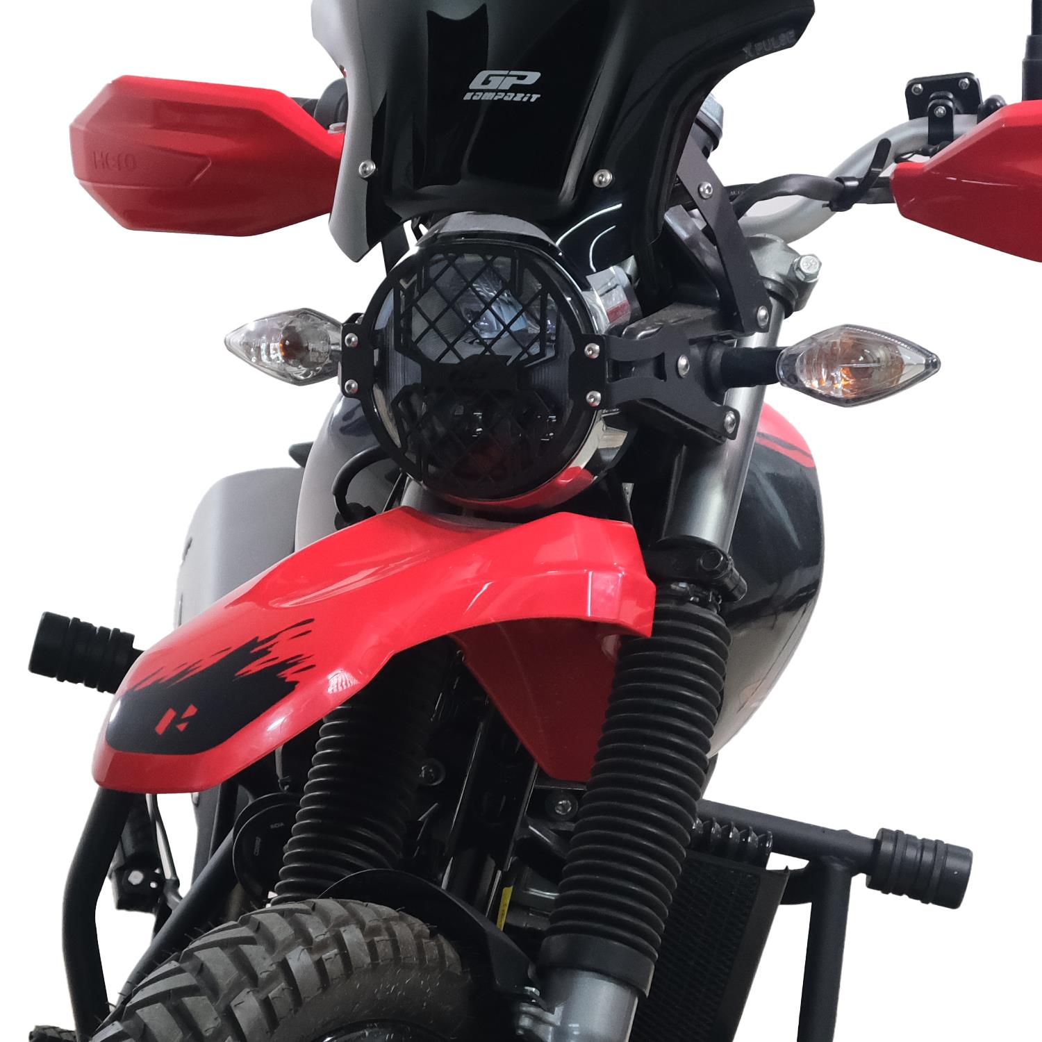 Protecție far (negru) - Hero Xpulse 200 2020-2023