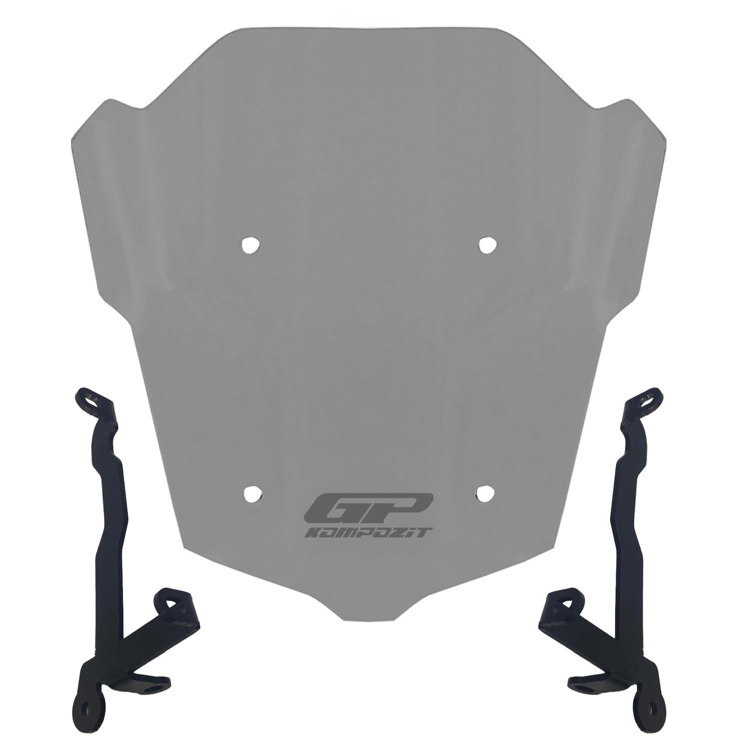 Parbriz fumuriu - Honda CB650R E-CLUTCH 2025 - 27 cm