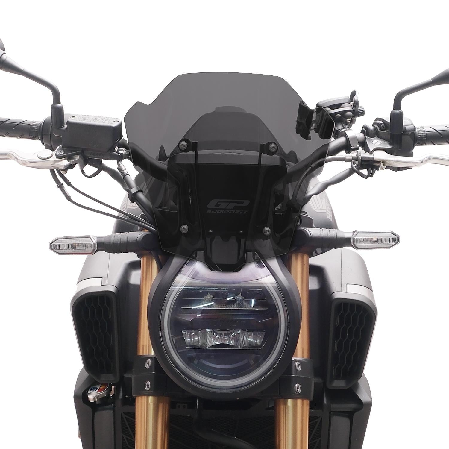 Parbriz fumuriu - Honda CB650R E-CLUTCH 2025 - 27 cm