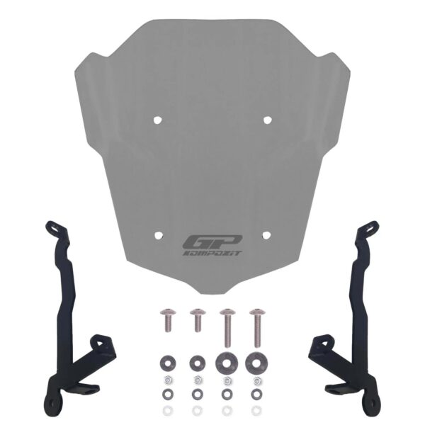 Parbriz fumuriu - Honda CB650R E-CLUTCH  2025 - 27 cm