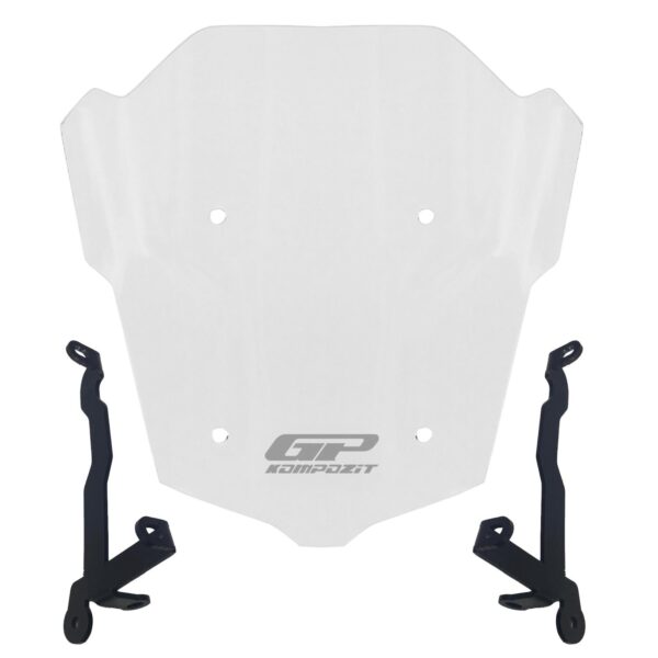 Parbriz transparent - Honda CB650R E-CLUTCH 2025 - 27 cm Parbriz transparent - Honda CB650R E-CLUTCH 2025 - 27 cm