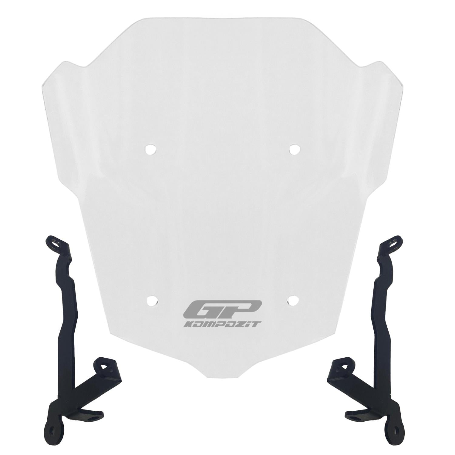 Parbriz transparent - Honda CB650R E-CLUTCH 2025 - 27 cm