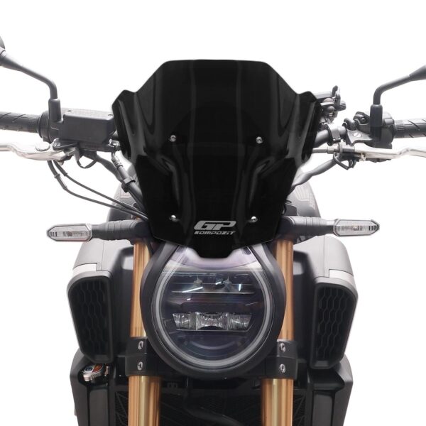 Parbriz (negru) - Honda CB650R E-CLUTCH 2025 - 27 cm