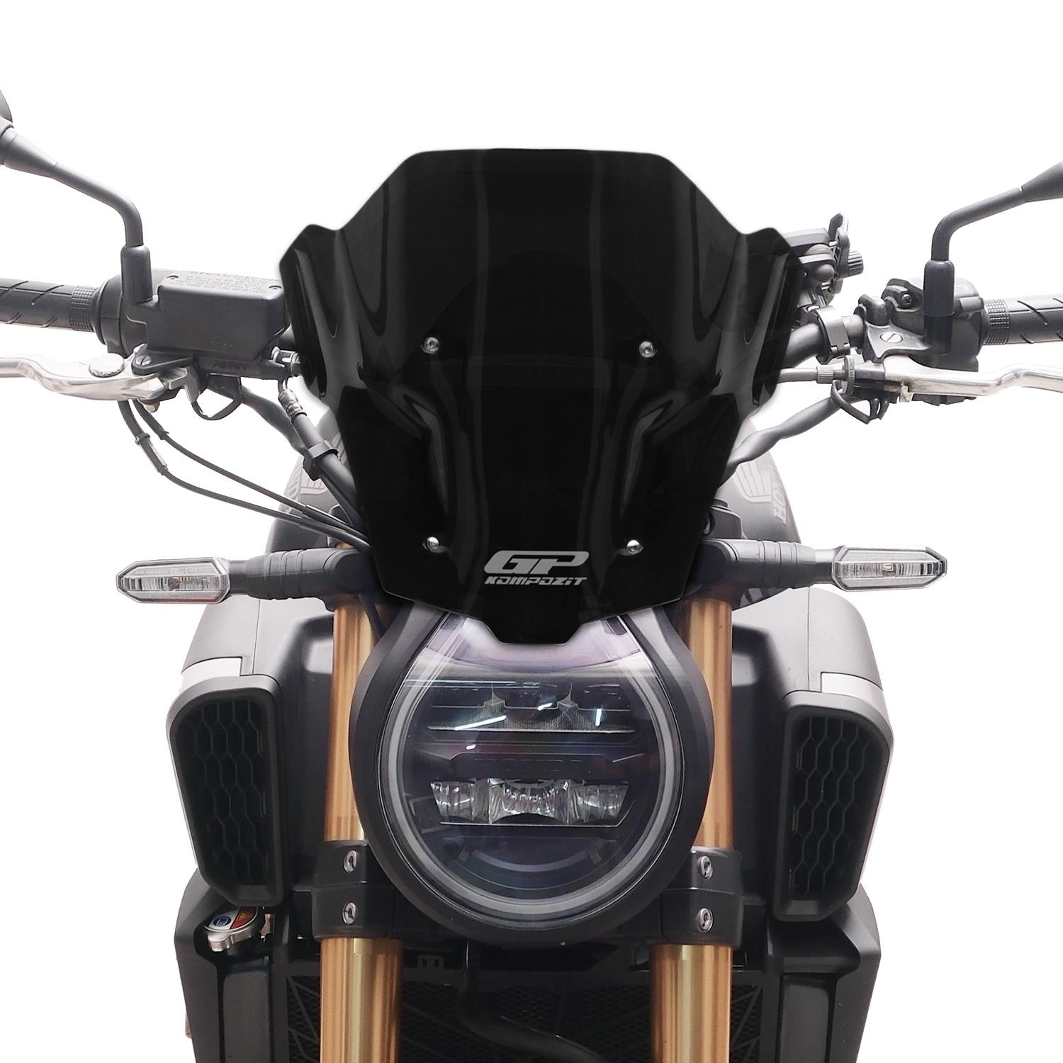 Parbriz (negru) - Honda CB650R E-CLUTCH 2025 - 27 cm