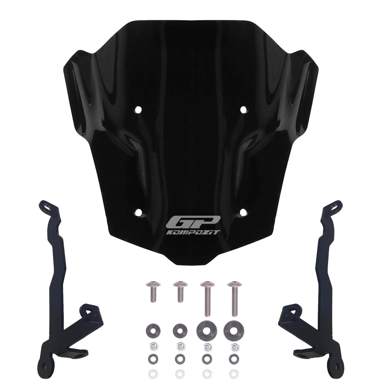 Parbriz (negru) - Honda CB650R E-CLUTCH 2025 - 27 cm