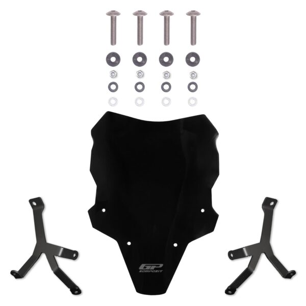 Parbriz (negru) - Honda CB750 Hornet  2025 - 45 cm