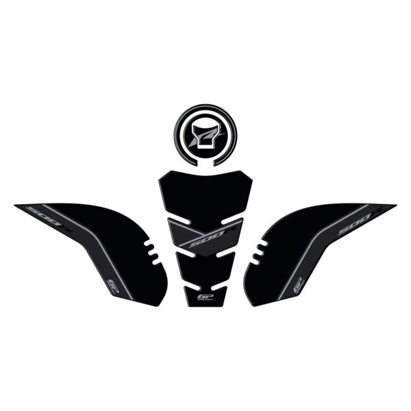 Set protecție rezervor (negru) - Honda CBR500R  2025