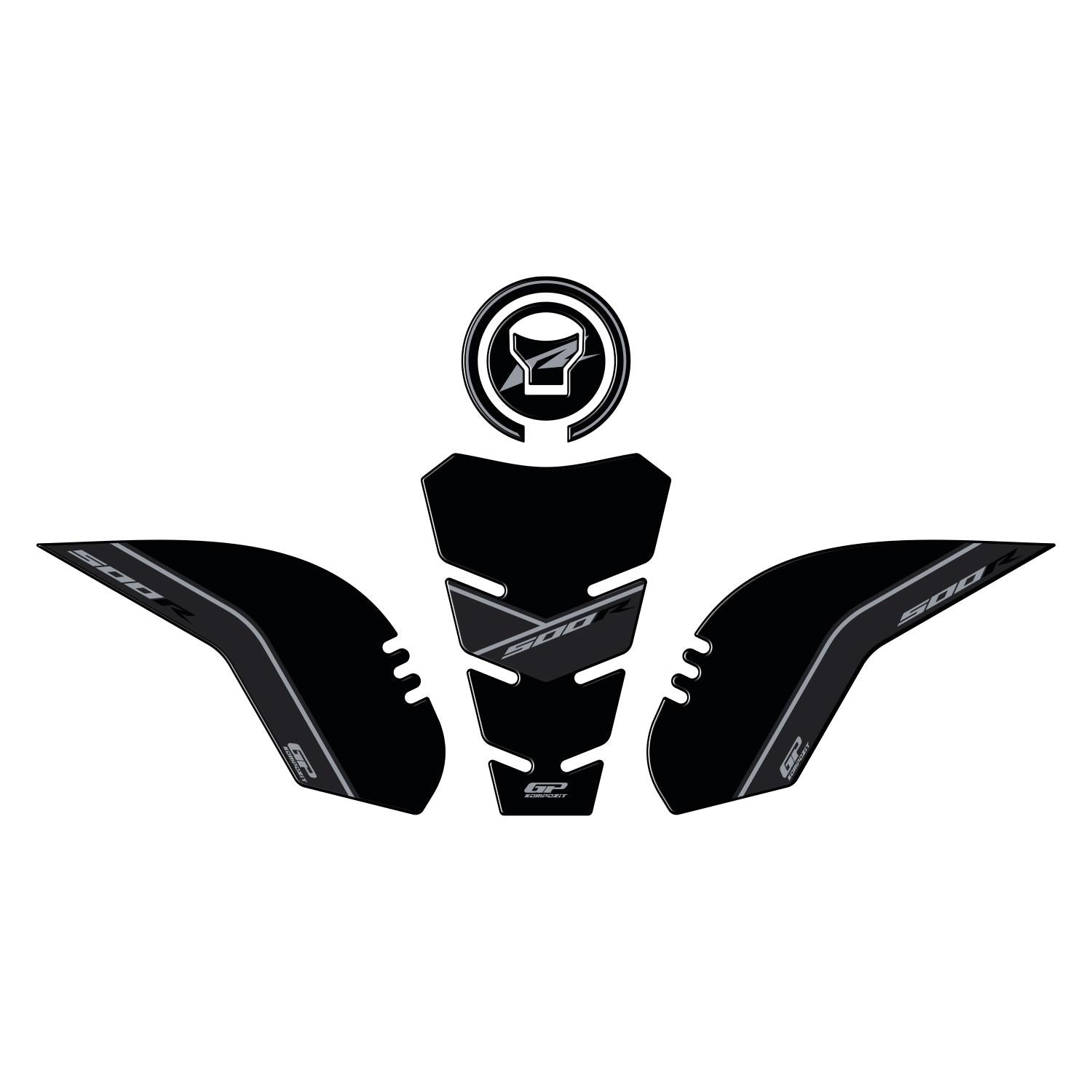 Set protecție rezervor (negru) - Honda CBR500R 2025