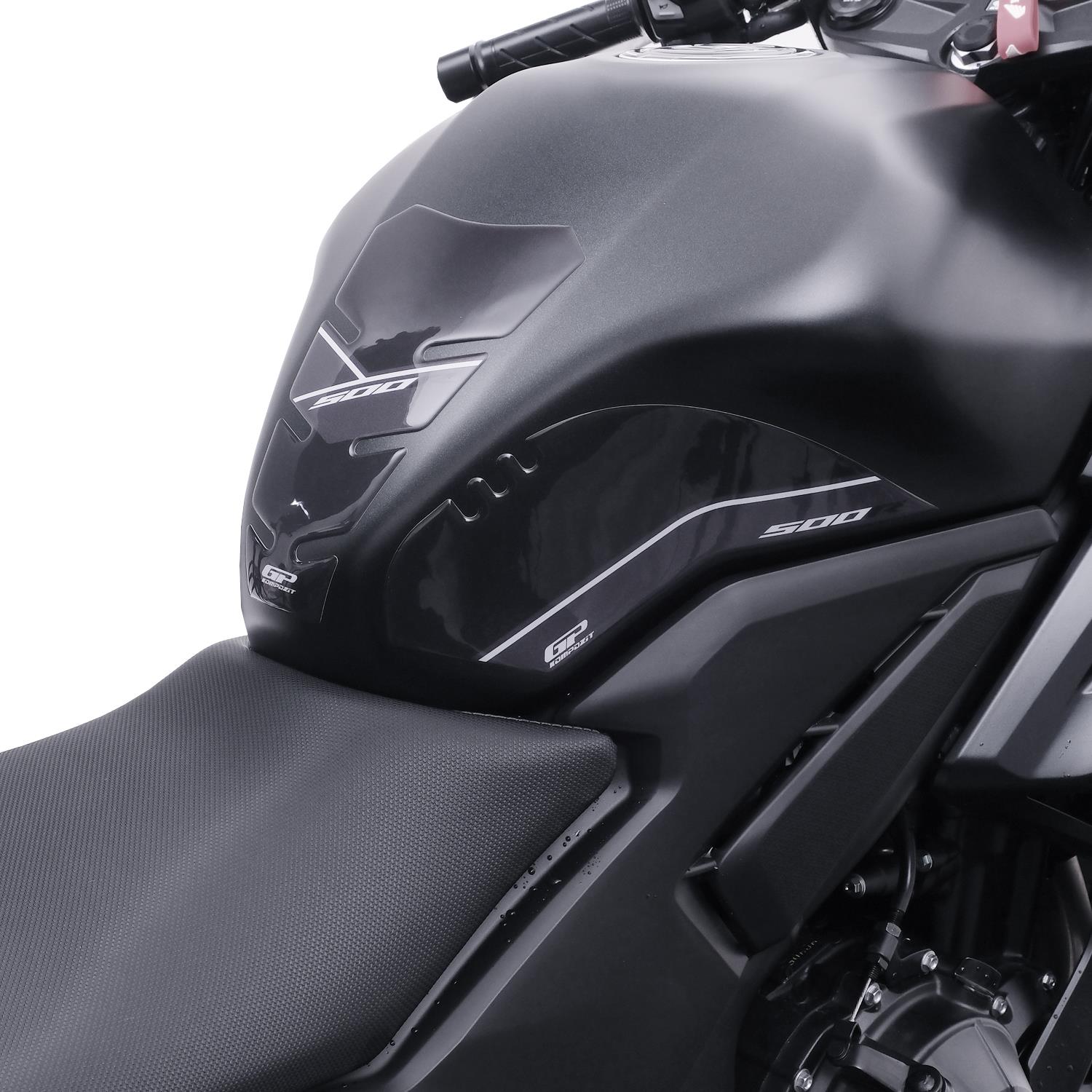 Set protecție rezervor (negru) - Honda CBR500R 2025