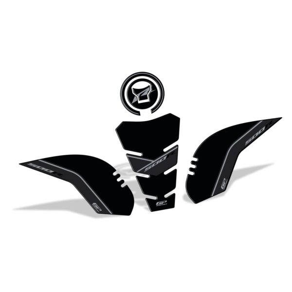 Set protecție rezervor (negru) - Honda CBR500R  2025