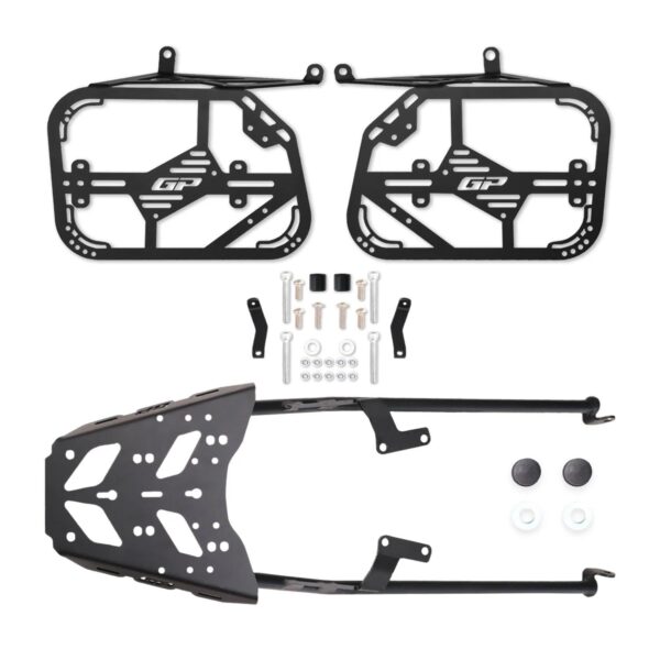 Suporturi pentru bagaje și portbagaj lateral (negru) - Honda NX500  2025