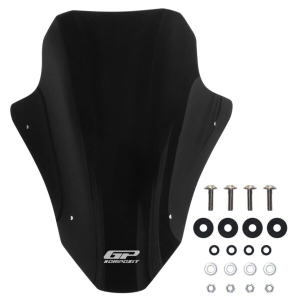 Parbriz (negru) - Honda PCX125 / PCX150  2025 - 55 cm