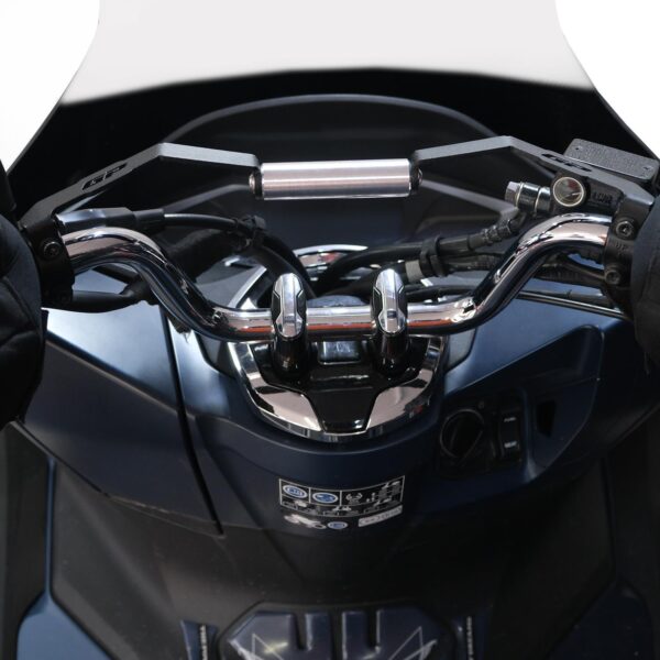 Suport pentru telefon / navigație (negru) - Honda PCX125 / PCX150 2025