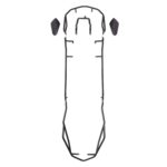 Crash bar (negru) - Honda PCX125  2025