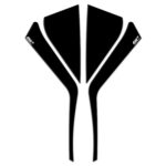 Protecție laterală rezervor negru - Honda PCX125/150 2025