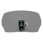 Extensie deflector parbriz reglabil fumuriu