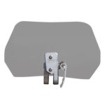 Extensie deflector parbriz reglabil fumuriu