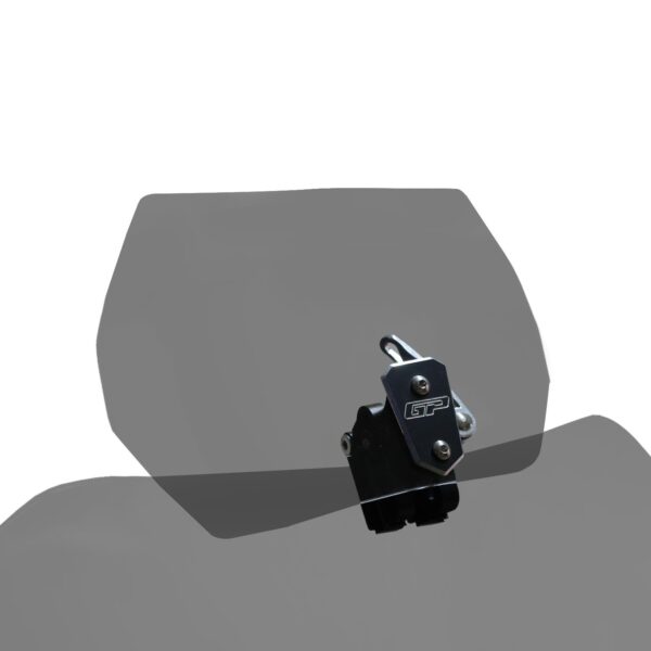 Extensie deflector parbriz reglabil fumuriu