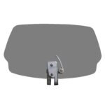 Extensie deflector parbriz reglabil fumuriu