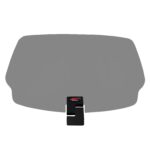 Extensie deflector parbriz reglabil fumuriu