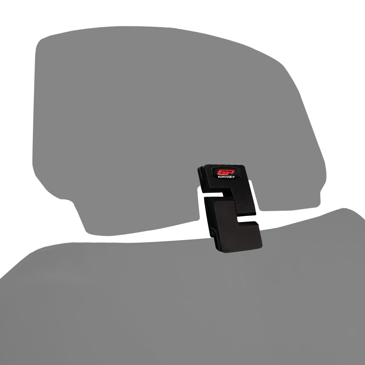 Extensie deflector parbriz reglabil fumuriu