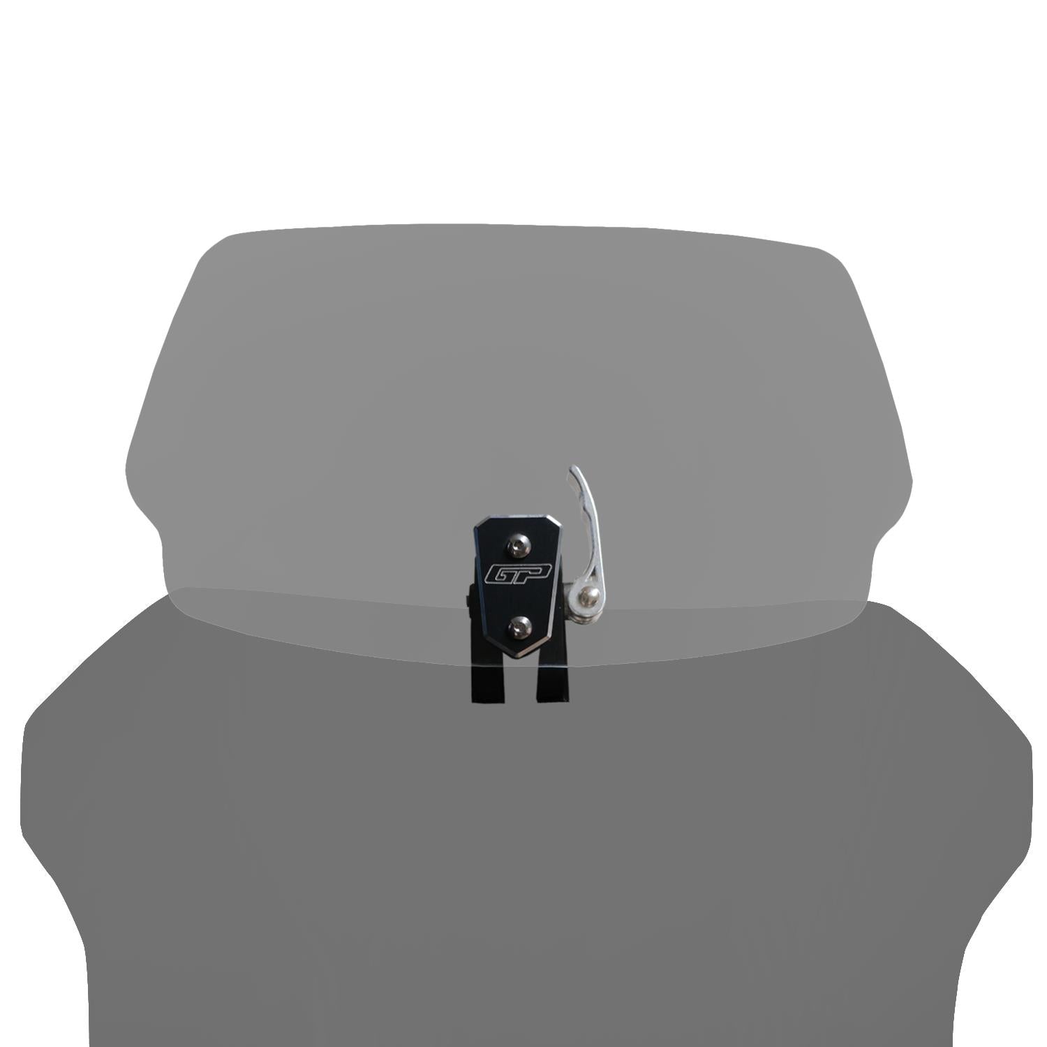 Extensie deflector parbriz reglabil fumuriu