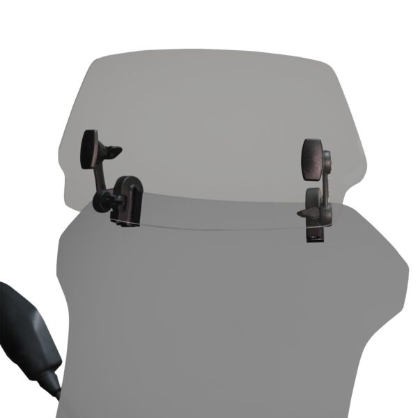 Extensie deflector parbriz reglabil fumuriu