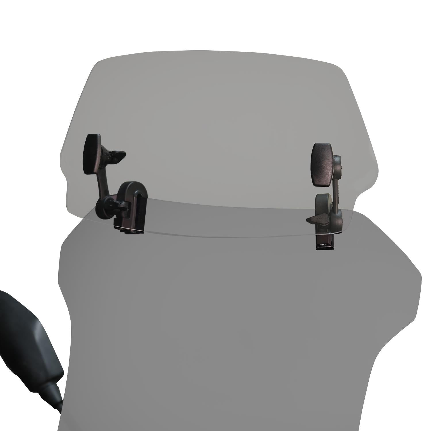 Extensie deflector parbriz reglabil fumuriu