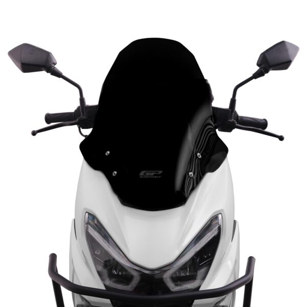 Parbriz (negru) - RKS Newlight 125 Pro  2022-2024 - 60 cm