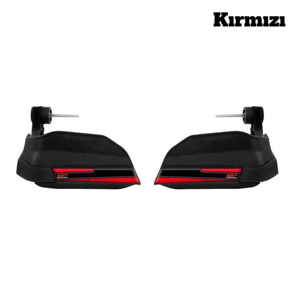 Handguard (negru) - RKS Reale125  2022-2025 - Red