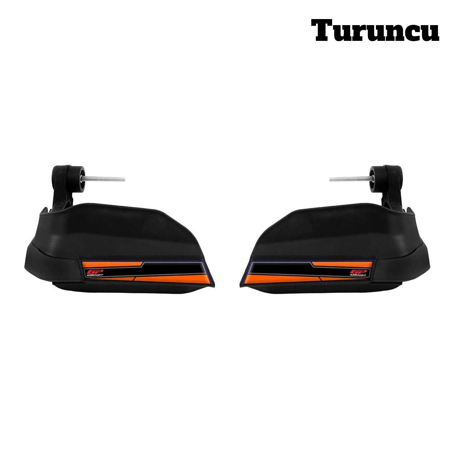 Handguard (negru) - RKS Reale125 2022-2025 - Red