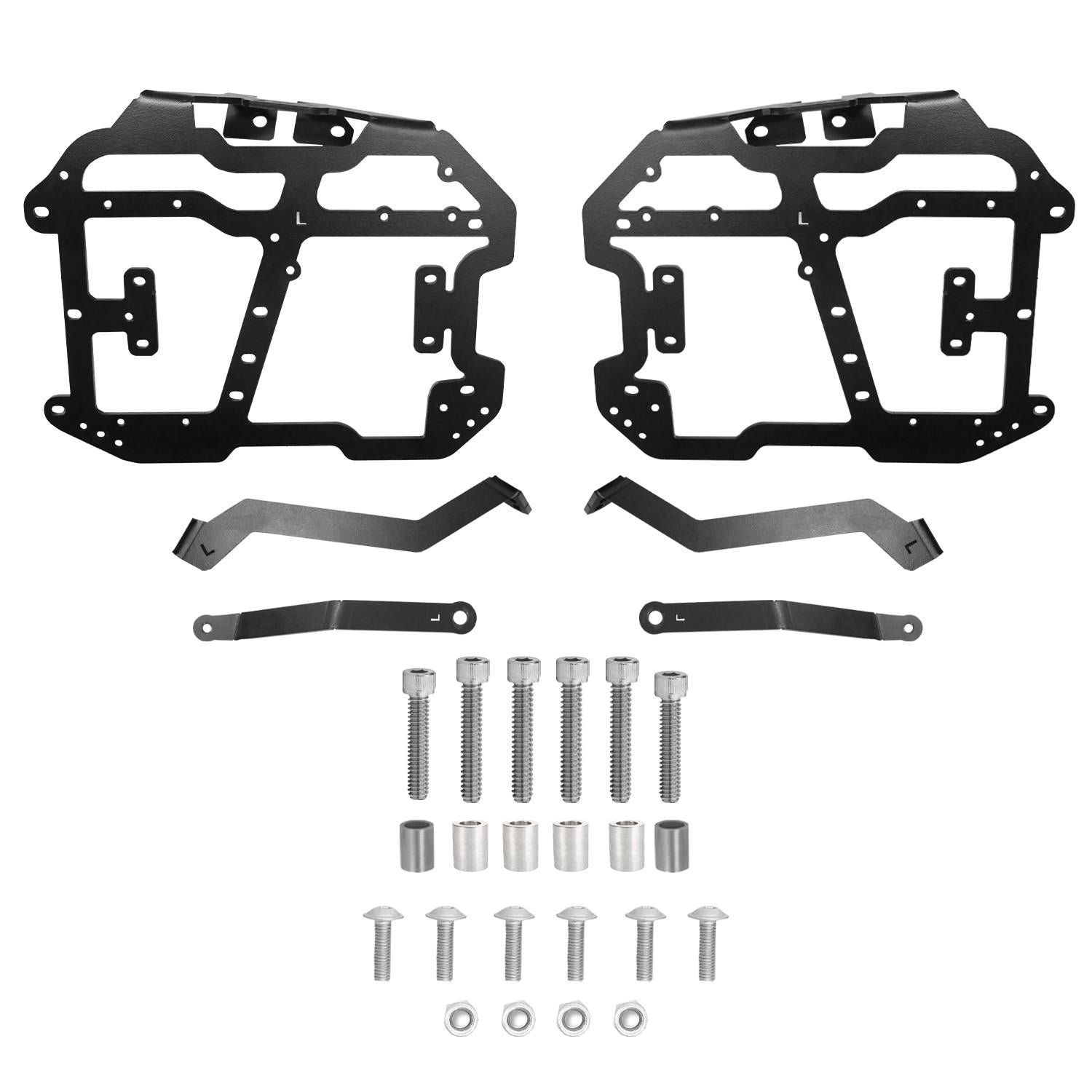 Suport lateral portbagaj (negru) - KTM 390 Adventure X 2025