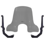 Parbriz fumuriu - SYM Fiddle 4  2022-2024 - 54 cm