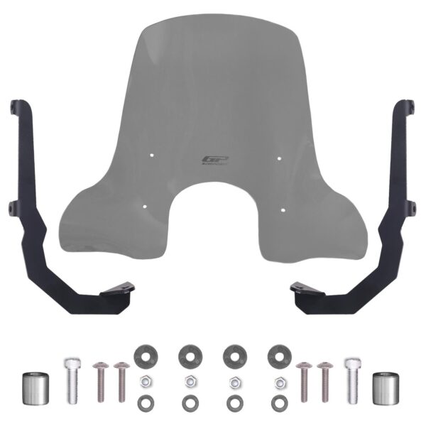 Parbriz fumuriu - SYM Fiddle 4  2022-2024 - 54 cm