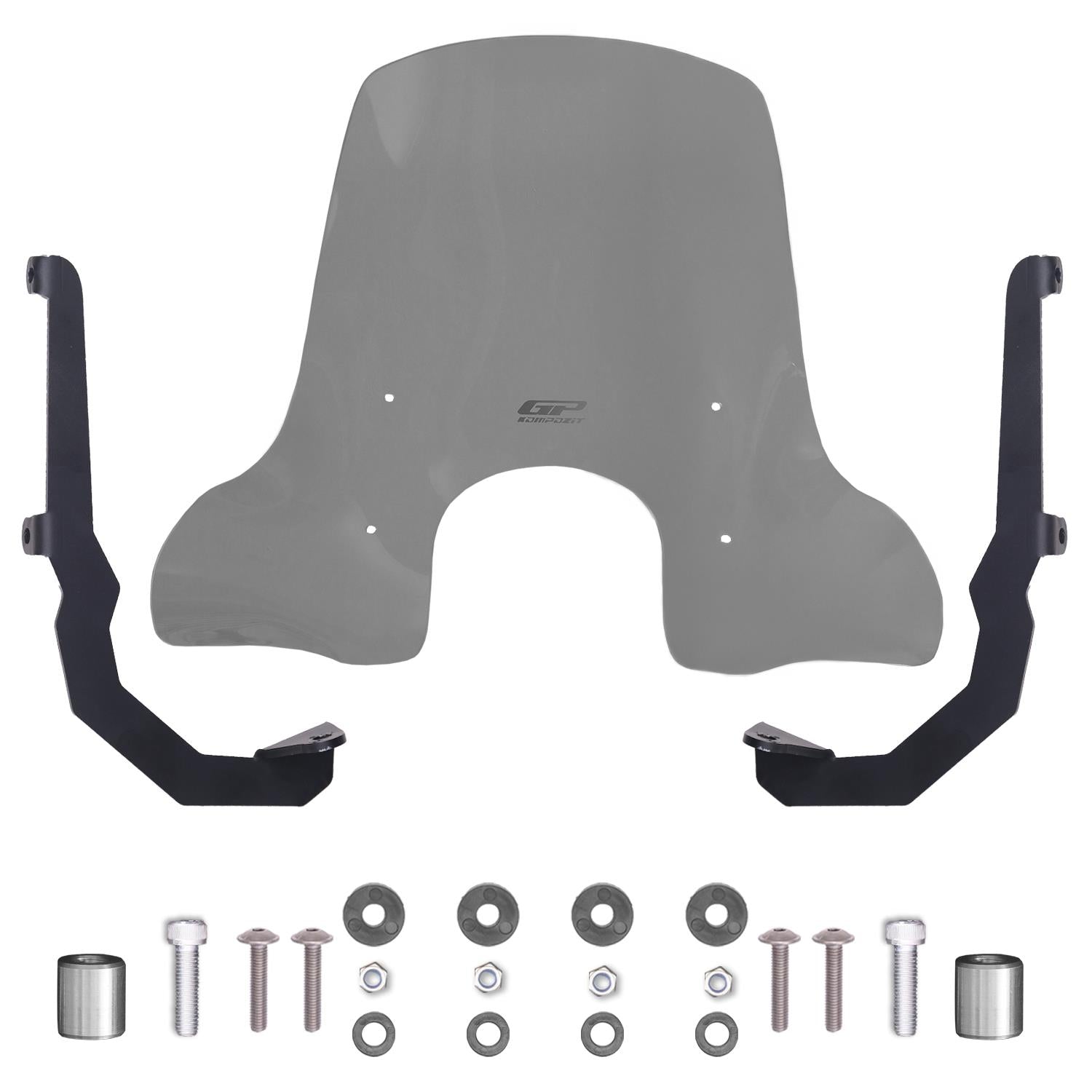 Parbriz fumuriu - SYM Fiddle 4 2022-2024 - 54 cm