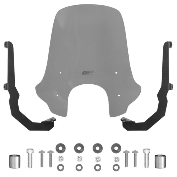Parbriz fumuriu - SYM Fiddle 4  2022-2024 - 56 cm