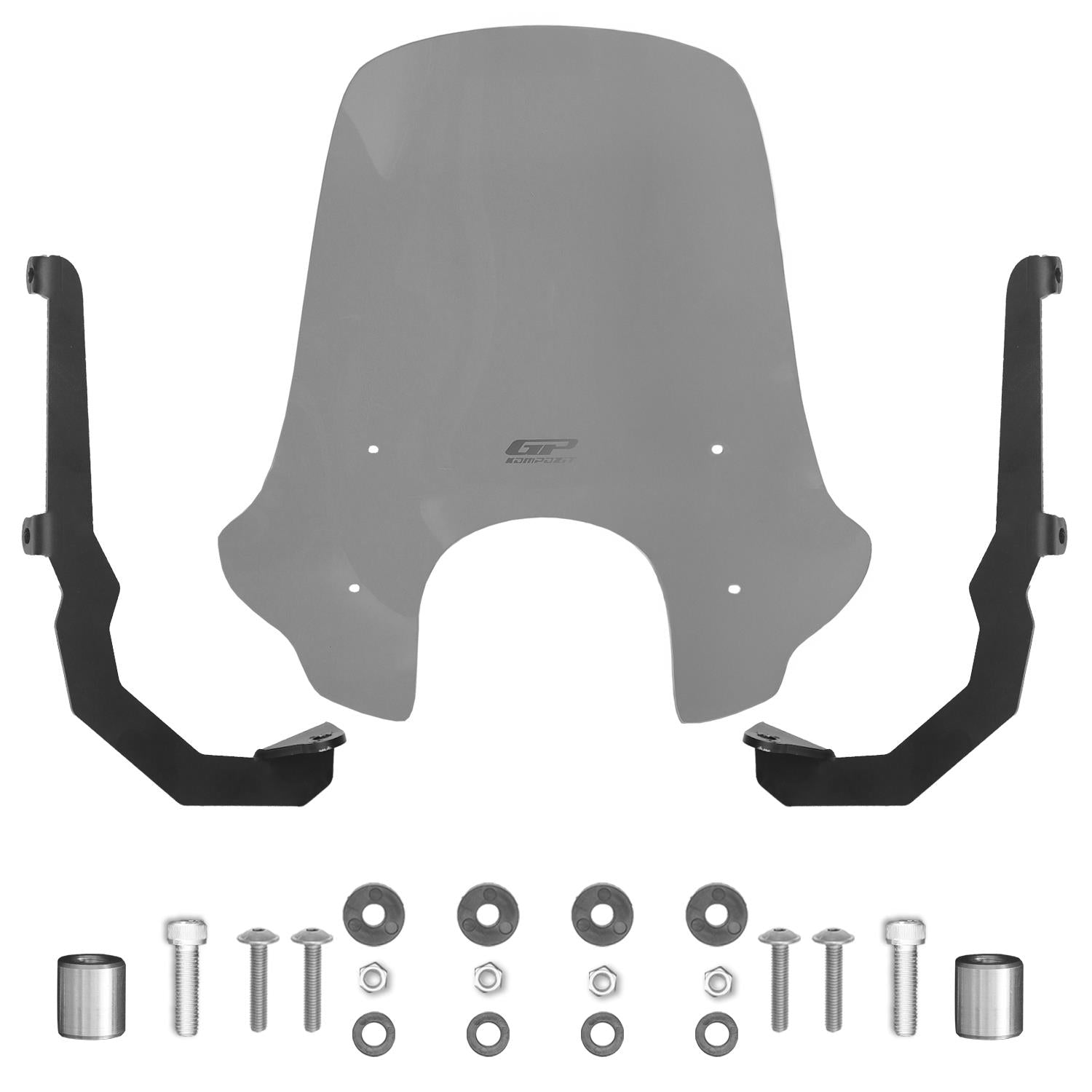Parbriz fumuriu - SYM Fiddle 4 2022-2024 - 56 cm