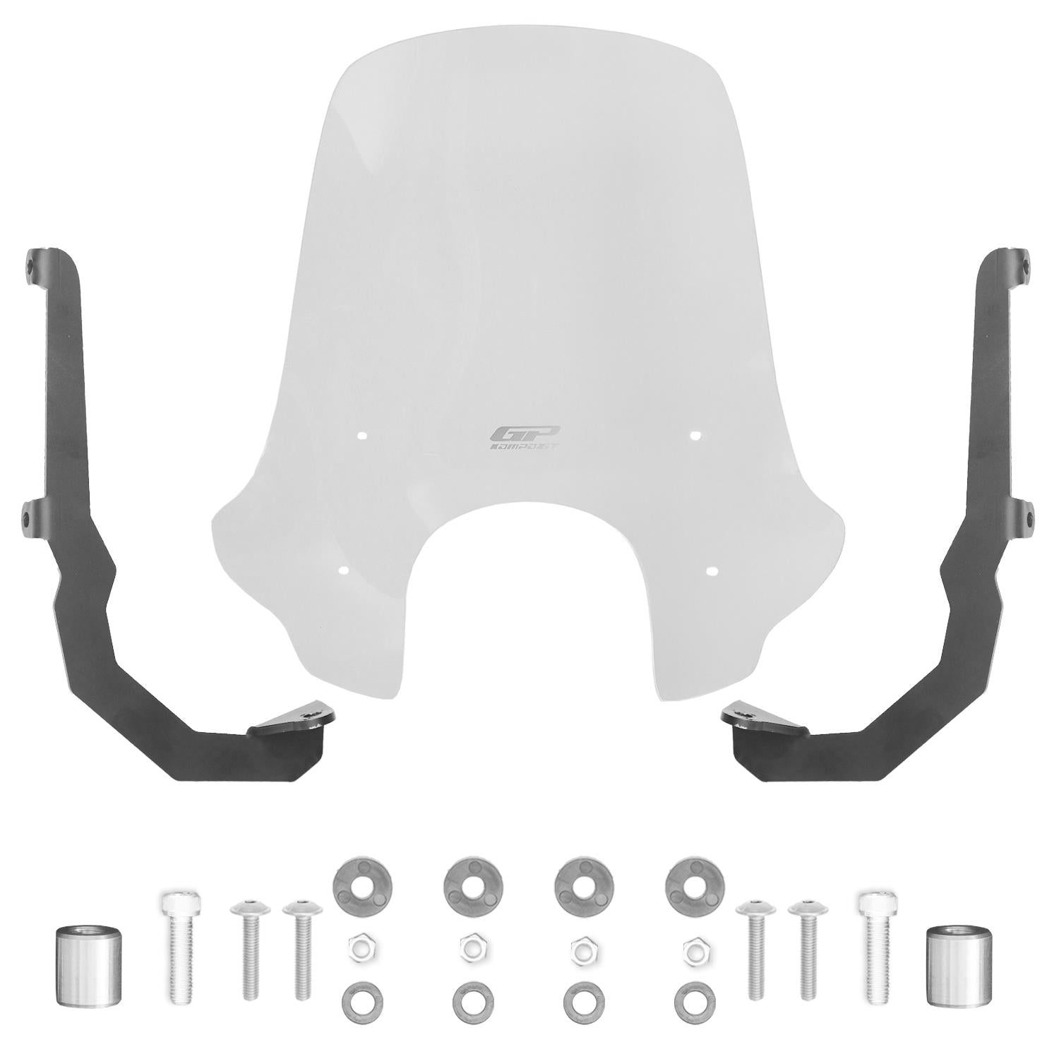 Parbriz transparent - SYM Fiddle 4 2022-2024 - 56 cm