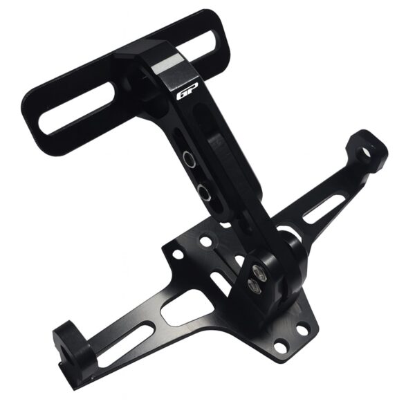 Suport plăcuță înmatriculare pliabil reglabil cu LED universal