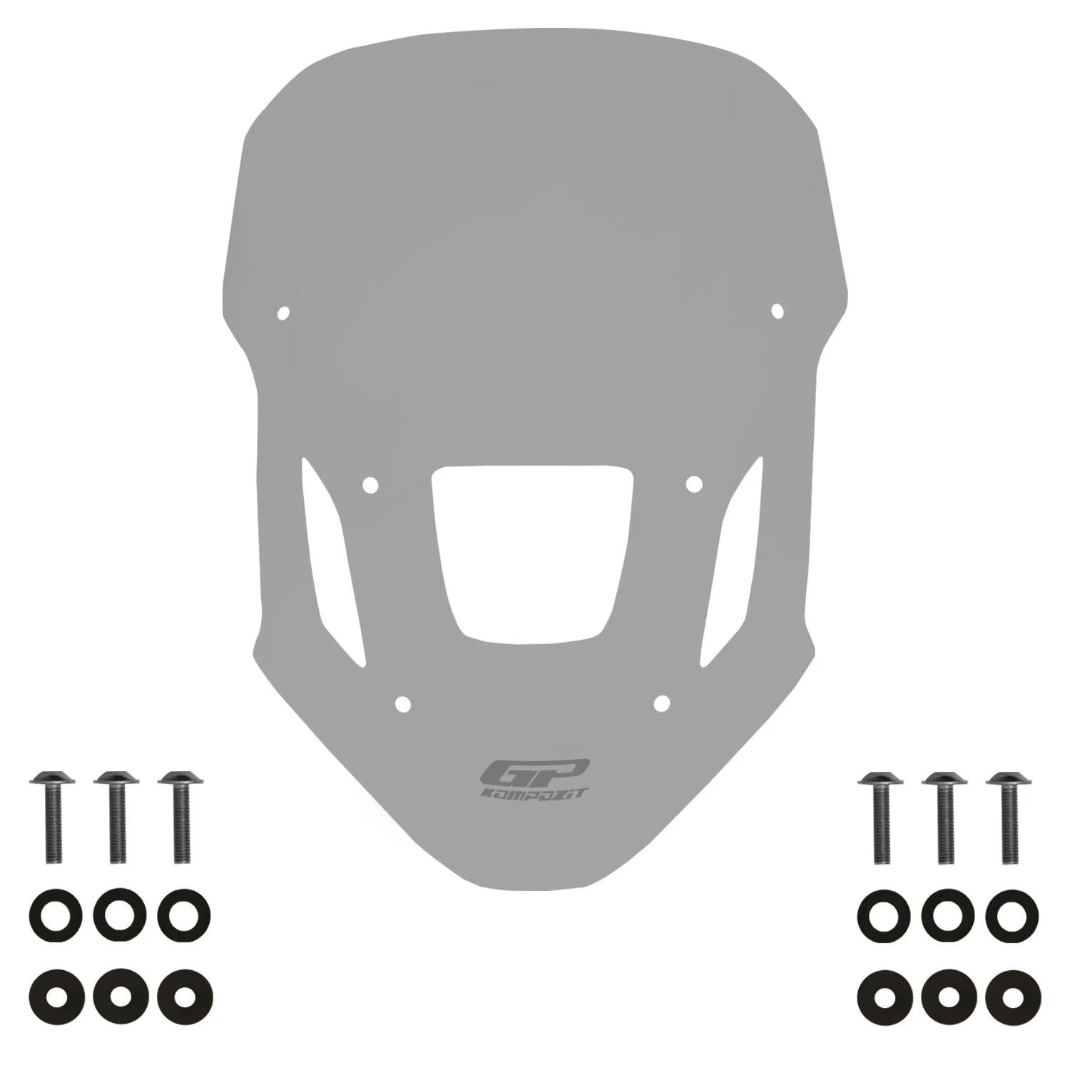 Parbriz fumuriu - Honda Africa Twin CRF1100L 2025 - 42 cm