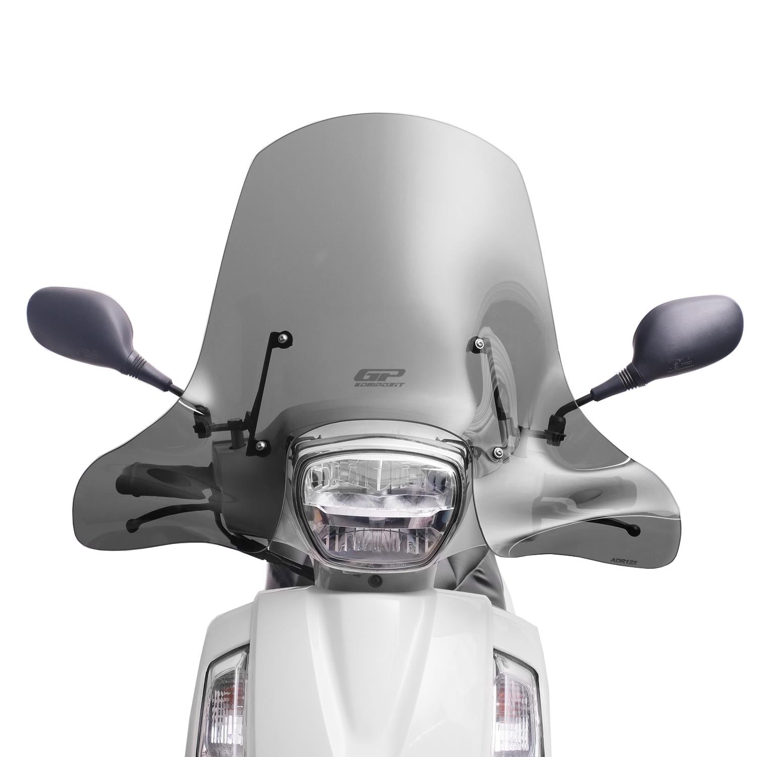 Parbriz fumuriu - Suzuki Address 2023-2024 - 54 cm