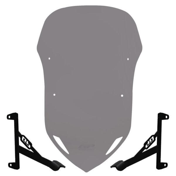 Parbriz fumuriu - Sym Dragon DRG 160 2023-2024 - 58 cm Parbriz fumuriu - Sym Dragon DRG 160 2023-2024 - 58 cm