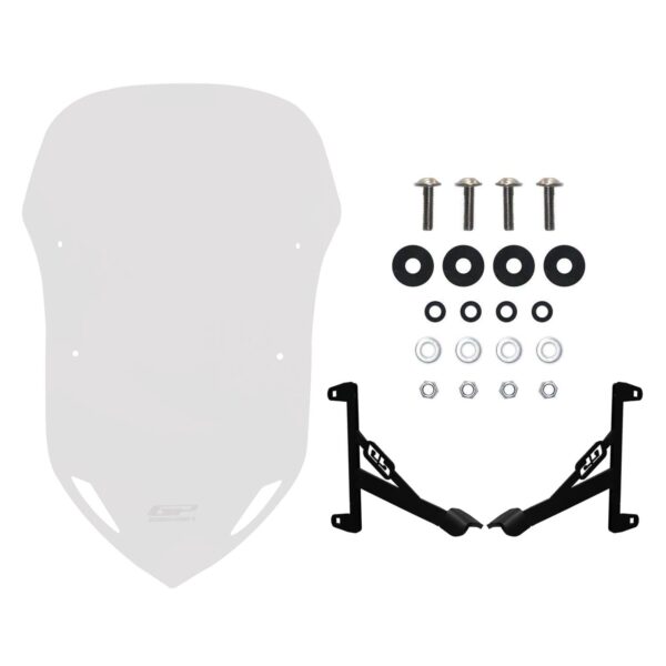 Parbriz transparent - SYM Dragon DRG 160 2023-2024 - 58 cm